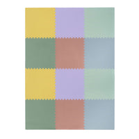 Plain Playmat Set in Multicolour