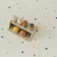 Spots Playmat Set in Multicolour