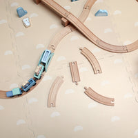Rainbow Playmat Set in Beige