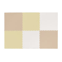 Plain Playmat Set in Honey Hues