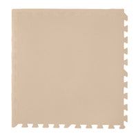 Plain Playmat Set in Coffee + Cream