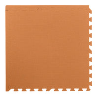 Plain Playmat Set in Burnt Ochre