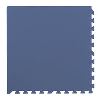 Plain Playmat Set in Navy + Dusty Blue
