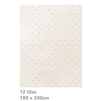 Rainbow Playmat Set in Cream