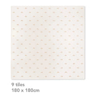 Rainbow Playmat Set in Cream