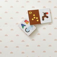 Rainbow Playmat Set in Cream