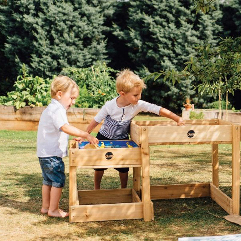 Sand and water play table