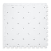 Triangle Playmat Set in White
