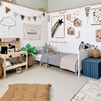 Plain Playmat Set in Cream