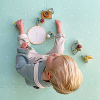Confetti Playmat Set in Mint