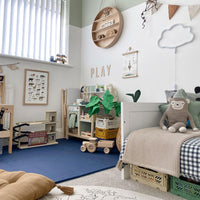 Plain Playmat Set in Navy