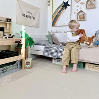 Plain Playmat Set in Cream