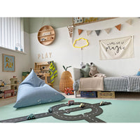 Plain Playmat Set in Soft Mint