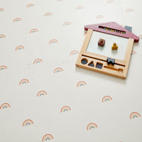 Rainbow Playmat Set in Cream